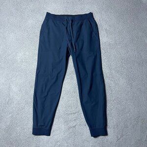 Lululemon ABC Jogger Navy Warpstreme Athletic Commuter Casual Flaw Men's Large